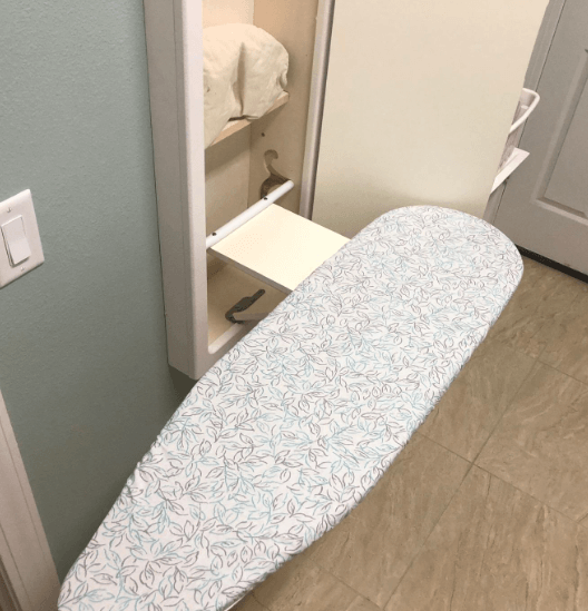 in the wall ironing boards