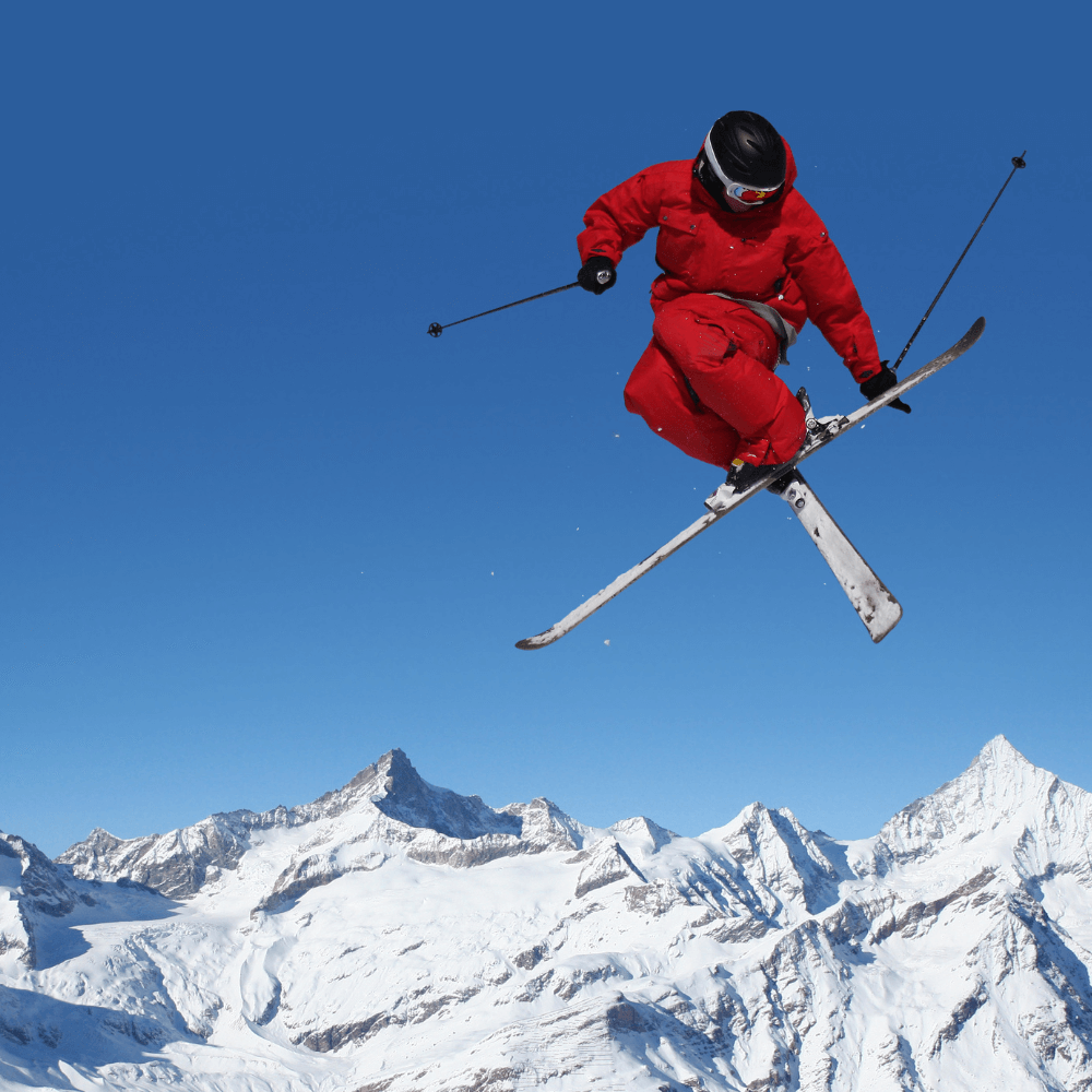 Why  should you wear a helmet when skiing