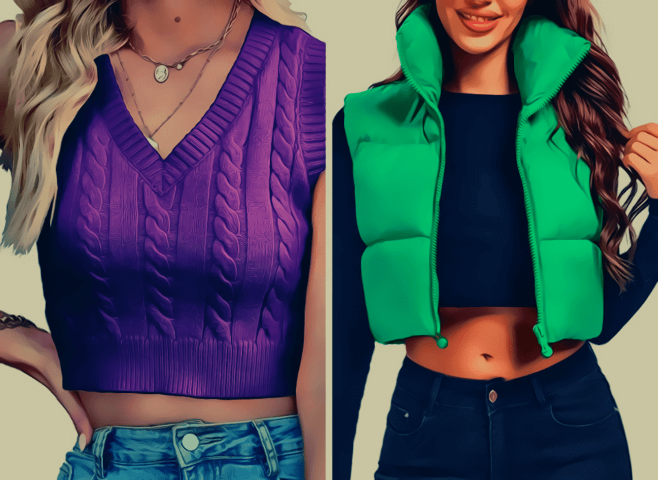 7 Crop Vests to Dress Up Your Look: Which One Will Make You Feel the Most Fabulous?