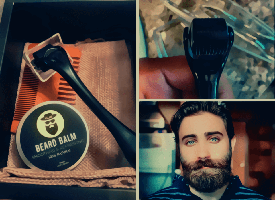 Derma Beard Roller: The Before and After Transformation You Need to See!